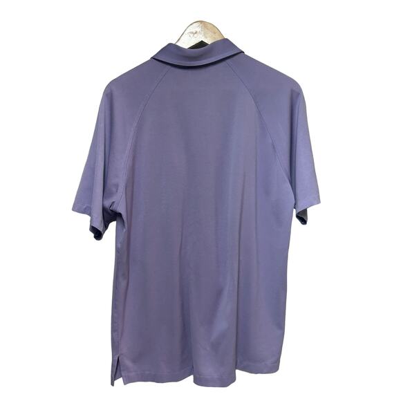 London Fog‎ Short Sleeve Golf  Polo Shirt for Men - Large Cotton Polyester Blend - Picture 4 of 8